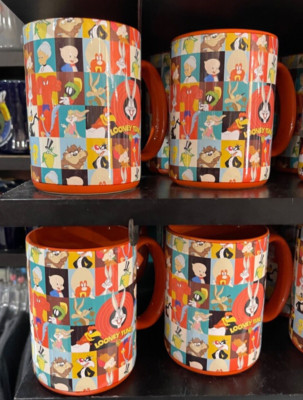 Six Flags Magic Mountain Looney Tunes Bugs Bunny & Friends Mug (2024) New