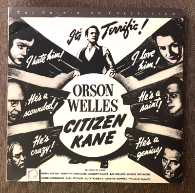 7インチ citizen kane Citizen Kane (Laserdisc CAV, Special LV Edition: CAV) for sale