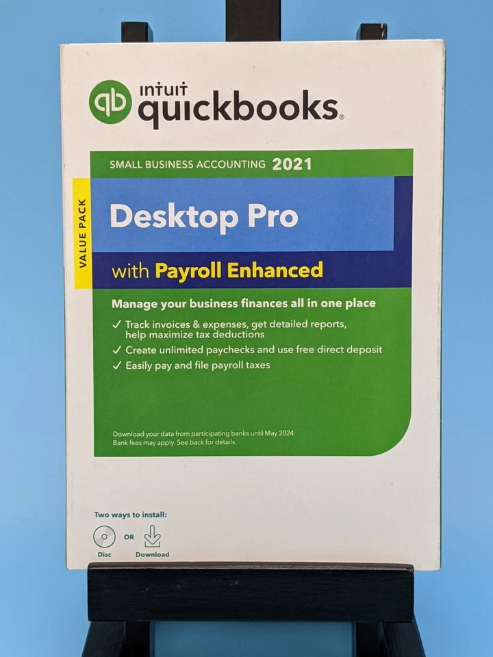 Intuit QuickBooks Desktop Pro 2021 + Payroll for Windows: Retail Permanent / NEW - Image 3 of 4
