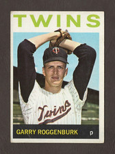 1964 Topps Baseball Card #258 Garry Roggenburk – Minnesota Twins