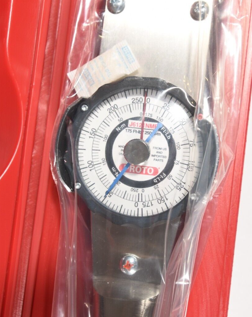 Proto J6121NMF Dial Torque Wrench | eBay