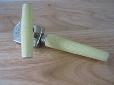 Vintage Edlund Wooden Handle Manual Can Opener No. 5 Junior