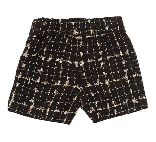A Loves A Big Girls Metallic Boucle Shorts Size M - Picture 2 of 5