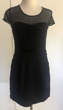 Kenzie Womens Casual Little Black Dress Size Medium