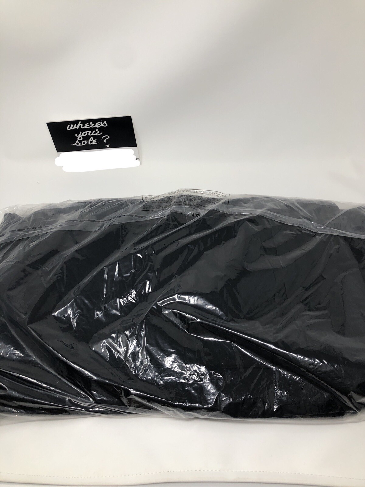 Supreme Comme Des Garcons CDG Split Box Logo Sweatshirt Hoodie Black sz XL Bogo image 4