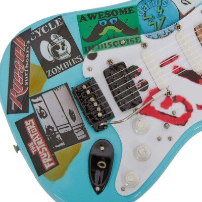 Billie Joe Armstrong Gitarre Miniatur Nachbau | Green Day | Handgefertigte Musik Geschenke