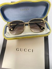 Sunglasses Gold Round Glasses 89