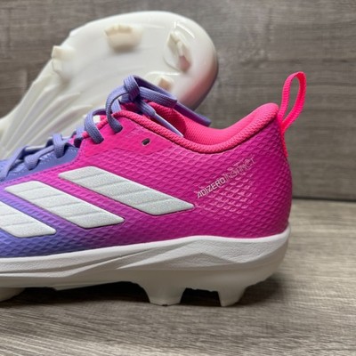 Adidas Adizero Instinct TP Pink Purple Softball Cleats Womens Size