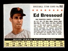 1961 Post #152 Ed Bressoud Box VG/VGEX X3639379