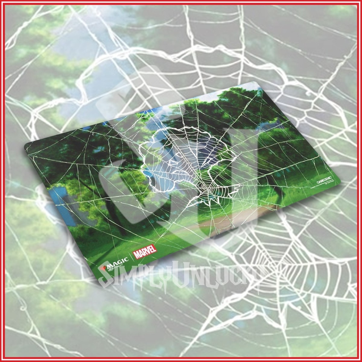 MAGIC THE GATHERING: Marvel Spider-Man Prime Playmat Green Forest 