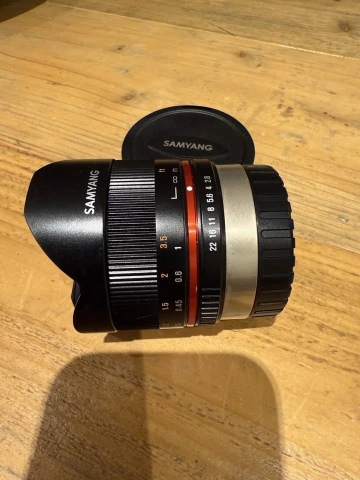 Samyang F2.8/8mm UMC Fish eye II For Fuji - Imagen 3 de 4