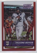 2016 Score Rookies Jumbo Red Zone 33/35 Trevone Boykin #343 0f8