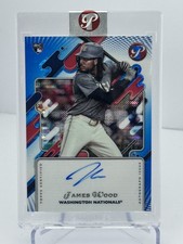 2025 TOPPS PRISTINE | PRISTINE AUTO | JAMES WOOD | BLUE PULSAR  /75 | #PA-JWO