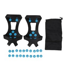 1 Pair 10-Spike Ice Gripper Cleats Shoe Crampons for Outdoor Hiking Size M 36-41