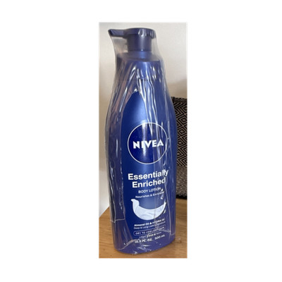 NIVEA Essentially Enriched Body Lotion Almond Oil Hydrating 16.9 fl oz (3 pack)