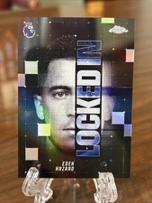 2026 Topps Chrome EPL Soccer EDEN HAZARD Case Hit Locked In  LI-14 CHELSEA