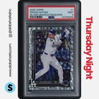 2025 TOPPS #1 SHOHEI OHTANI SILVER CRACKLE FOILBOARD PSA 9