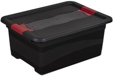 keeeper Transportbehälter mit Deckel und Schiebeverschluss Aufbewahrungsbox 12 L