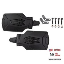 Pivot Folding UTV Mirror Kit w/A-pillar Mounts Compatible with Kawasaki