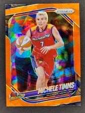2025 Panini WNBA Prizm MICHELE TIMMS Orange Ice Prizm #133 Phoenix Mercury