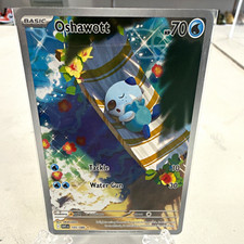 Oshawott 105/086 - Sv: White Flare Illustration Rare Full Art Holo EN on eBay