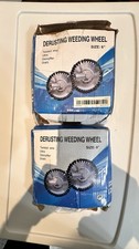 Steel Twisted Wire Brush Wheel 6 in Arbor Hole Derusting Weeding Grinder