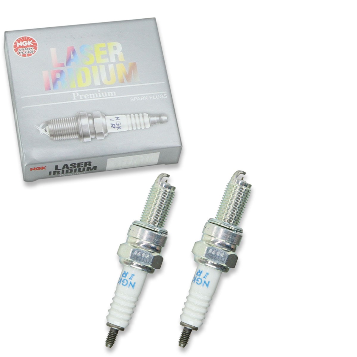 2 pc NGK 6289 CR9EIA-9 Laser Iridium Spark Plugs for IU27D 94703-00408 so