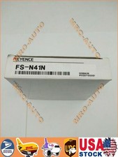KEYENCE FS-N41N Fiber Optic Sensors FSN41N New In Box One US Free TAX