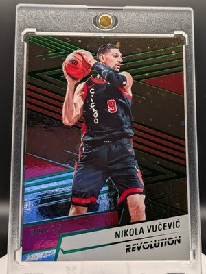  2024-25 Panini Revolution - Nikola Vucevic Green Cosmo 59/75 Chicago Bulls(31)