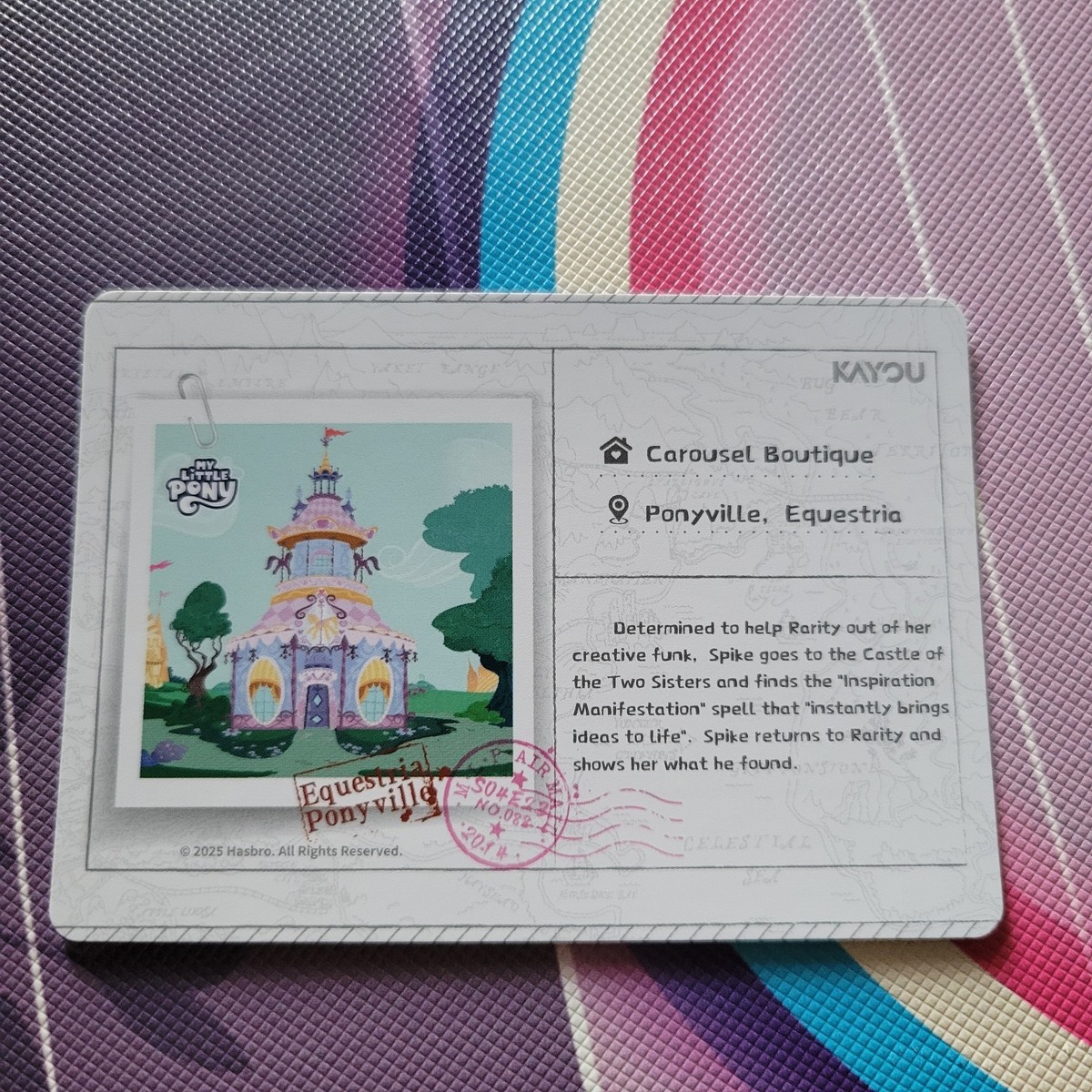 FME02-◇N-014 Kayou My Little Pony Card English ◇N Carousel