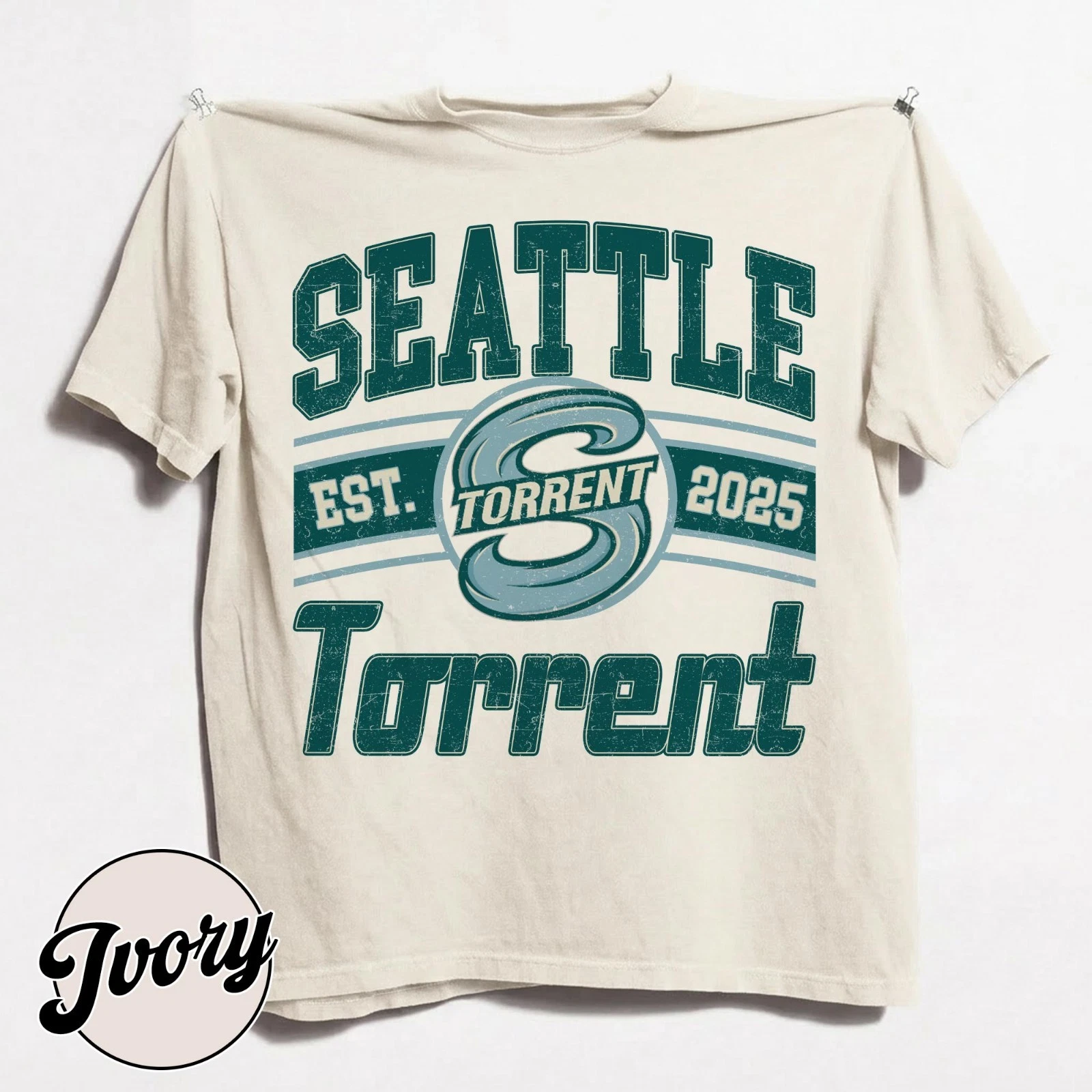 Seattle Torrent Women Ice Hockey Team Est 2025 Comfort Color Shirt