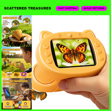 1000X Handheld Digital Mini Microscope for Kids - 4K 2.4" Educational Toy