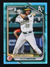 2024 Bowman Draft Sky Blue 422/499 Myles Naylor #BD-141 0lj0