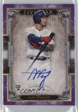 2018 Topps Five Star Purple 24/50 Alex Verdugo #FSA-AV Auto rx2