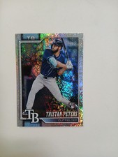 2026 Topps Series 1 Tristan Peters RC Sand Glitter Foil #330 Tampa Bay Rays