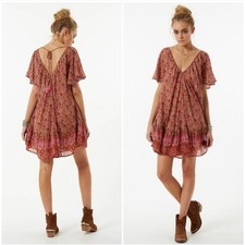 Spell & The Gypsy Collective Kombi Flutter Dress  Bohochic Size XS