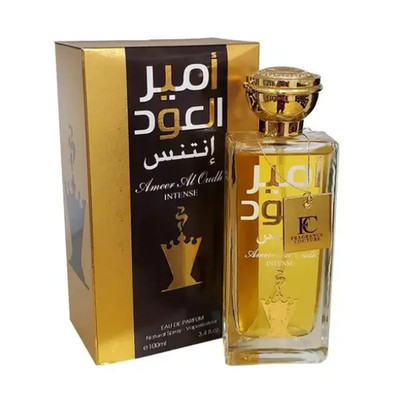 Ameer Al Oudh Intense Perfume 3.4oz Unisex Spray Warm Woody Oud Fragrance