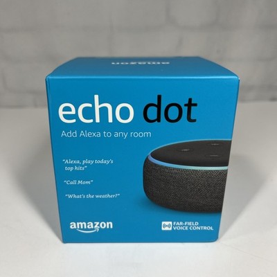 Amazon Echo Dot (3rd Gen) Smart Speaker - Charcoal