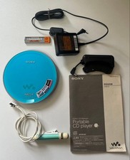 Sony D-NE730 Portable CD Player White Walkman Operation confirmed From Japan