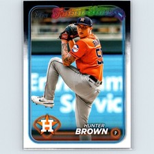 2024 Topps Series 1 - Future Stars Hunter Brown #30 - Houston Astros