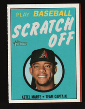 2020 Topps Heritage 1971 Topps Baseball Scratch-Offs #9 - Ketel Marte 20-684