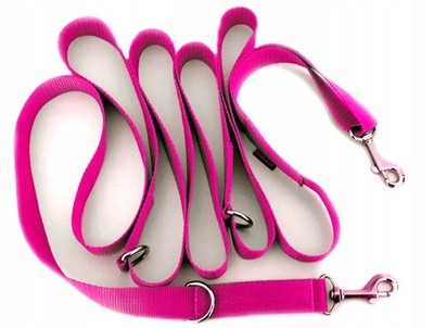 Verstellbare Hundeleine 3m x 2cm - Viele Farben zur Wahl - Aerodog