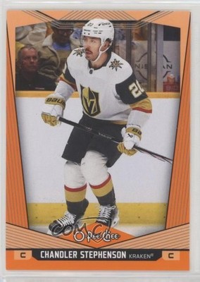 2024-25 O-Pee-Chee Orange Border 15/25 Chandler Stephenson #436 1pc9