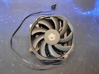 ID-Cooling IS-30A Schwarz Low Profile 30 mm Höhe CPU-Kühler AM4 AM5