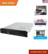 2U Server Chassis Rackmount Case, 4X 3.5 Bays, 2X 2.5 Devices, ATX Compatible, u