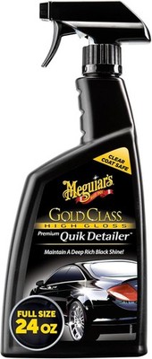 Meguiar's Gold Class Quik Detailer 24oz, Car Care Spray para brillo y protección