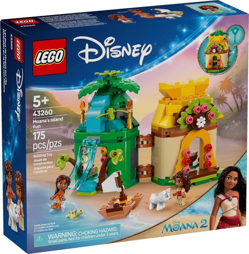Lego Divertimento Sull'isola Di Vaiana 43260 - Immagine 4