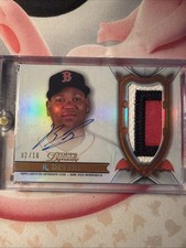 Rafael Devers  2024 Topps Dynasty Dynastic Data /10 Patch Auto Red Sox