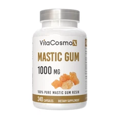 VitaCosmoX Mastic Gum 1000mg 240 Capsules | Non-GMO & Gluten Free