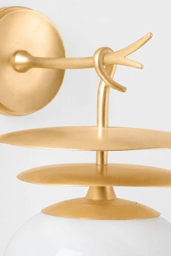 Corbett Lighting 451-01 Ceylon 13" Tall Wall Sconce - Gold - Picture 2 of 2